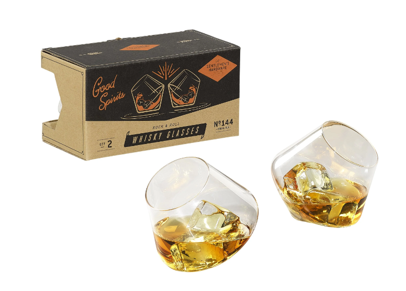 Rocking Whisky Glasses